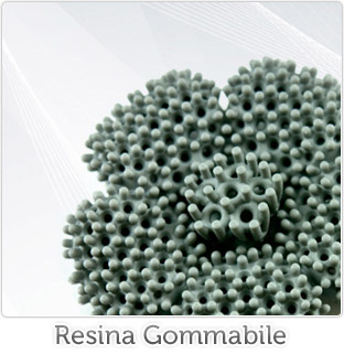 Resina gommabile